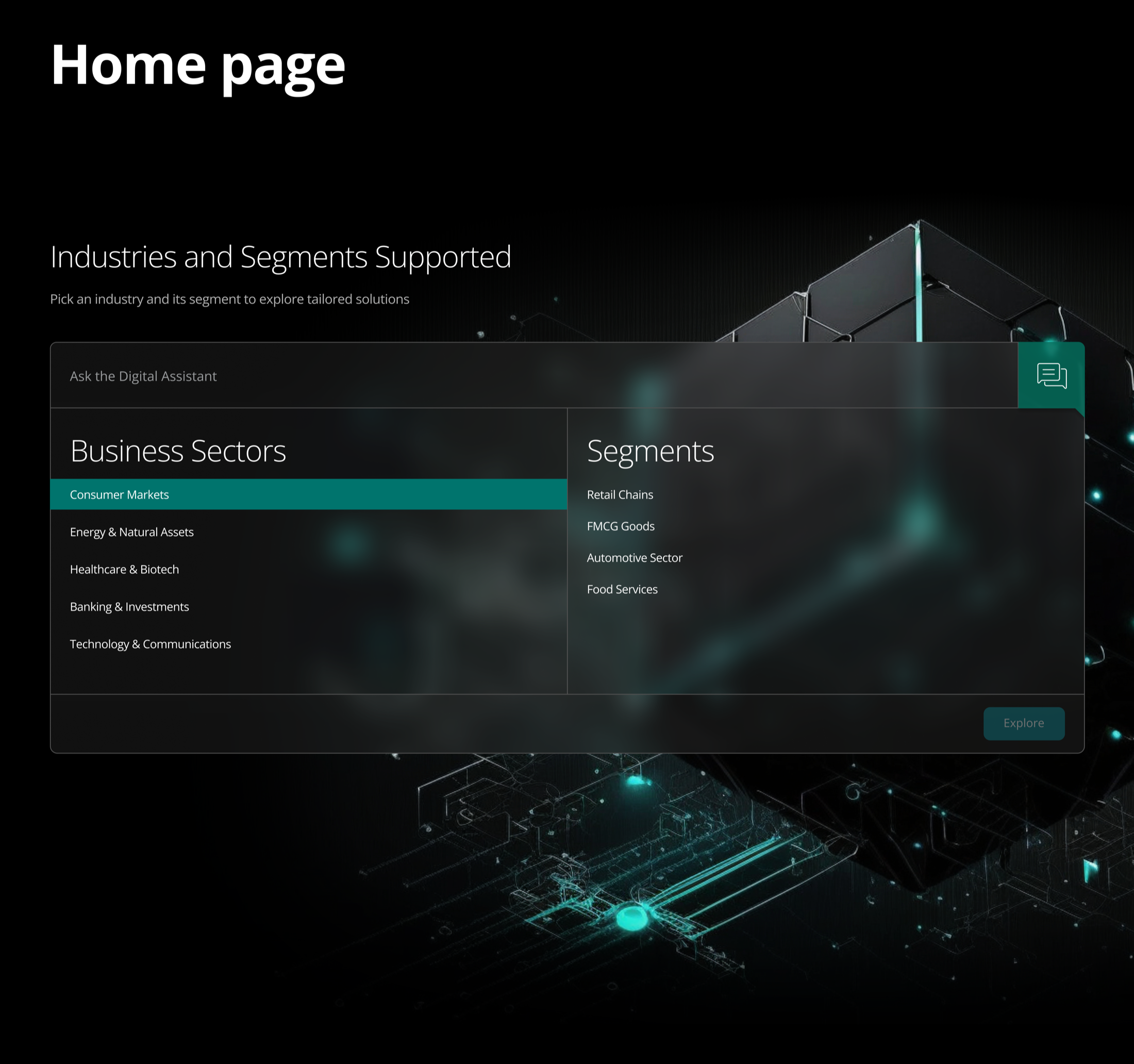 Home page