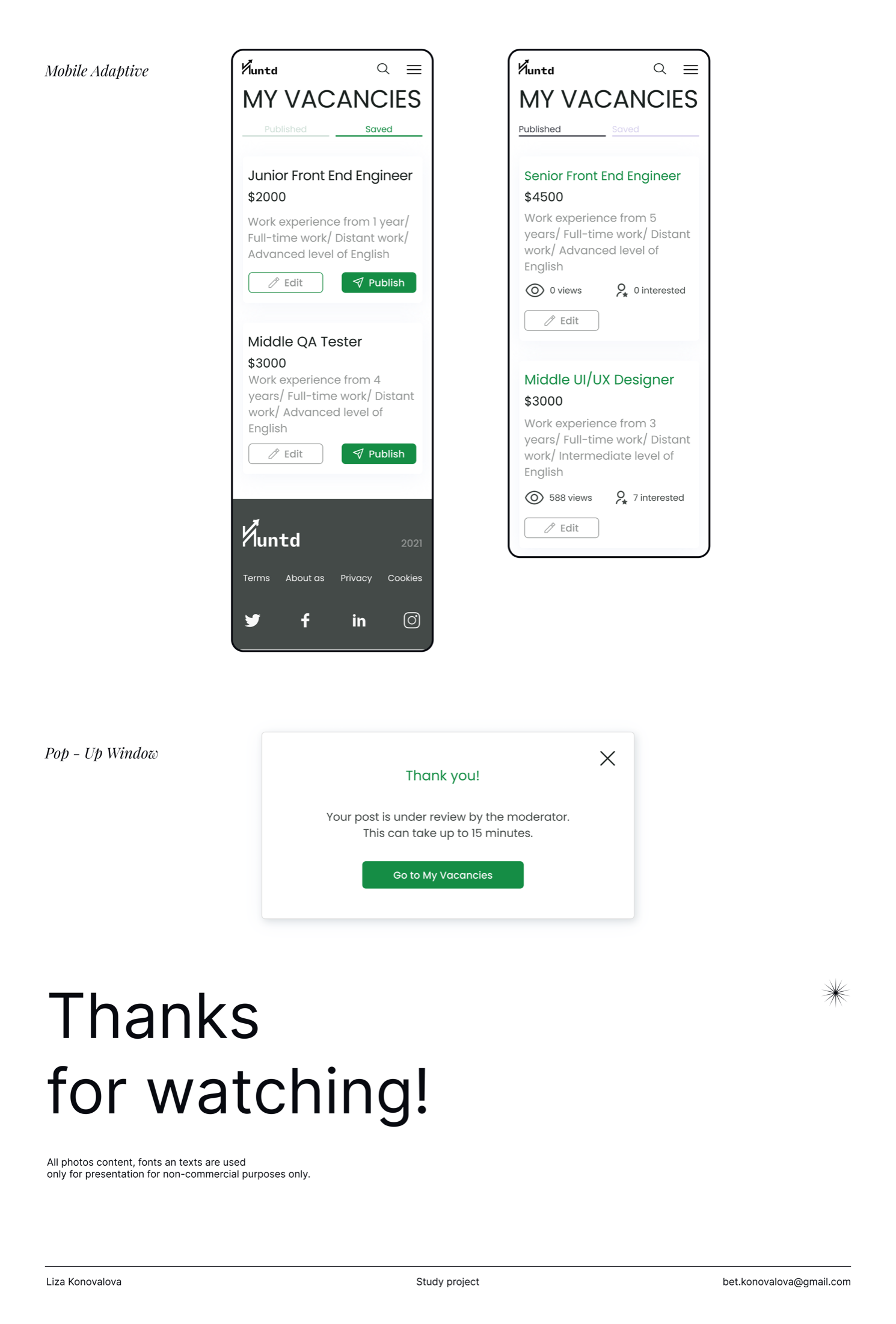 Wireframes