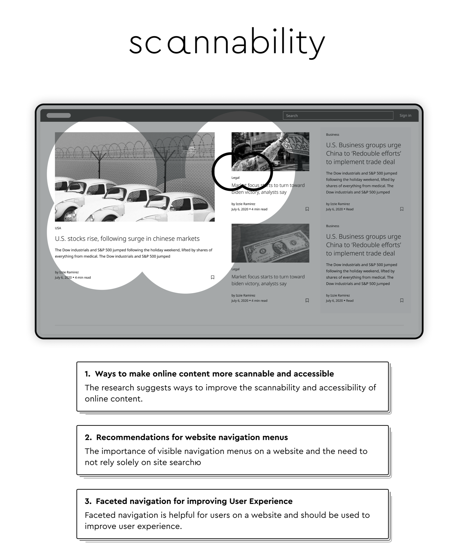 Scannability